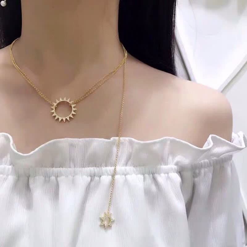 APM Monaco Sunshine Gold Necklace